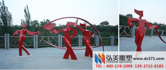 河南大型玻璃钢雕塑制作公司 弘美雕塑