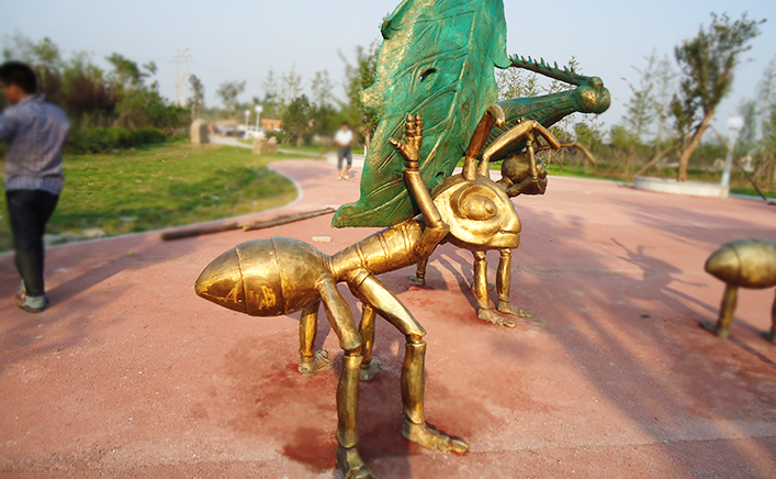 铸铜昆虫/动物雕塑